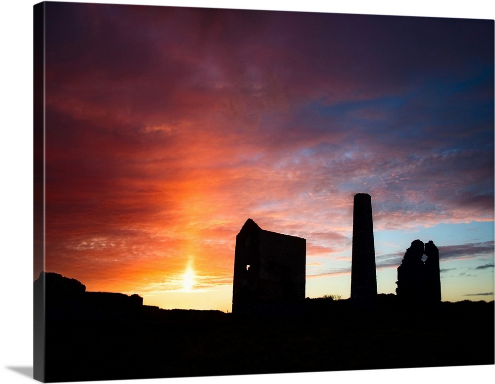 Tankardstown Mine, Copper Coast, Near Bunmahon, County Waterford, Ireland