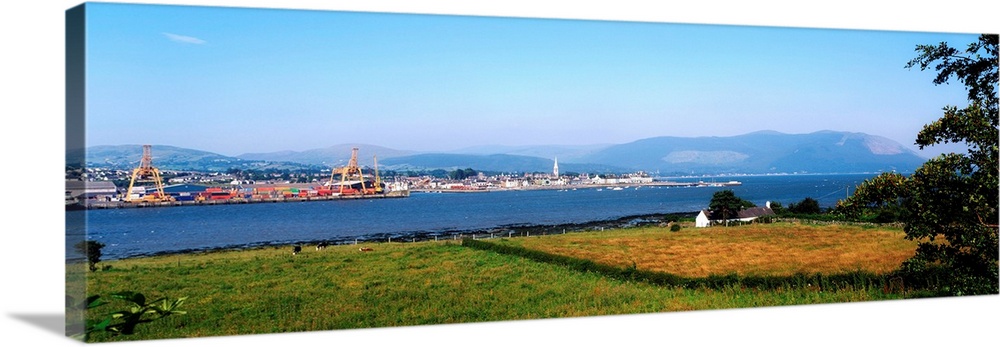 Warrenpoint From Carlingford, Co. Down, Ireland