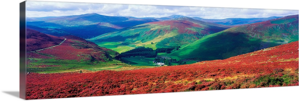 Wicklow Way, County Wicklow, Ireland, Long Distance Walking Trail Near Luggala