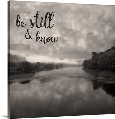 Be Still and Know Sepia