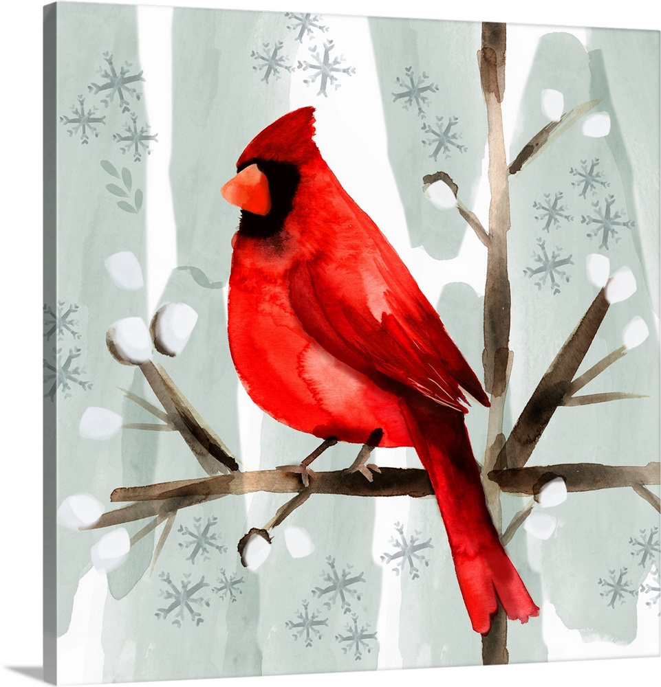 Christmas Hinterland I Cardinal