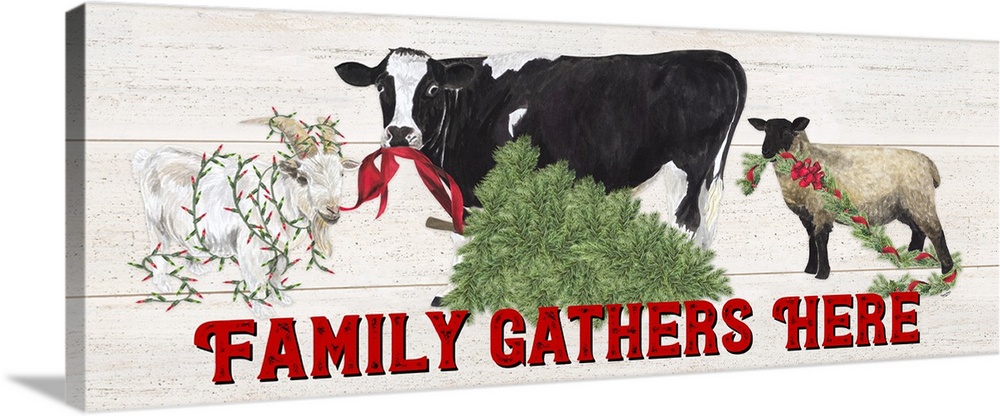 Christmas on the Farm - Family Gathers Here