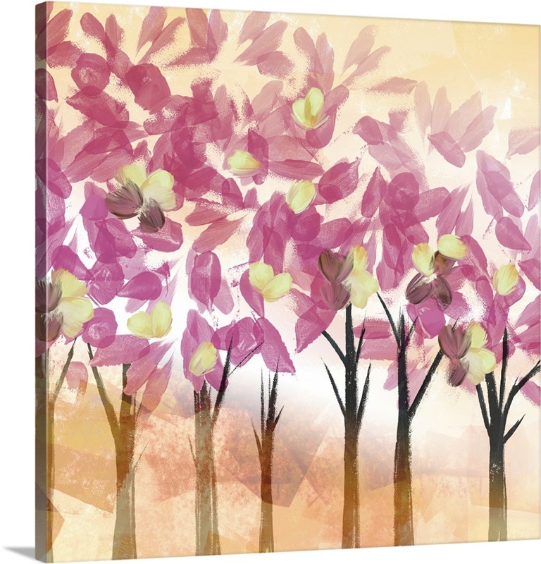 Pink Trees Wall Art, Canvas Prints, Framed Prints, Wall Peels | Great ...