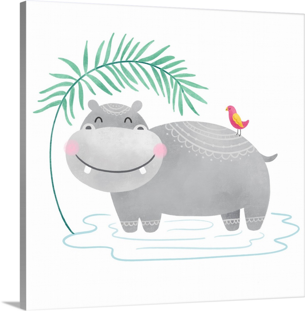 Playful Pals - Hippo