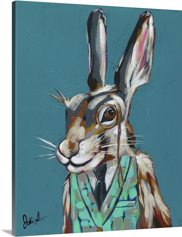 Spy Animals III - Riddler Rabbit | Great Big Canvas