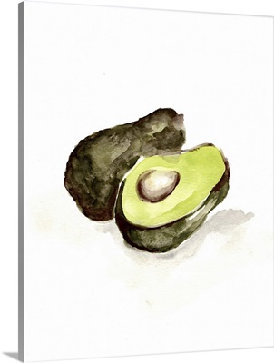 Veggie Sketch Plain II - Avocado
