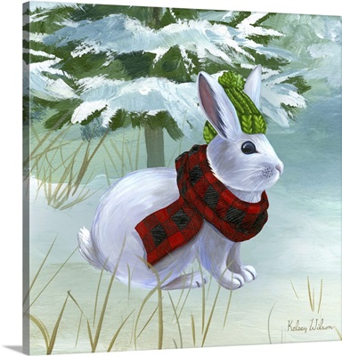 Winterscape III-Rabbit
