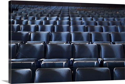 Blue Theater Chairs