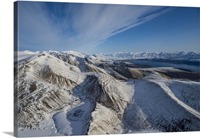 Aerial Of Axel Heiberg Island, Nunavut, Canadian Arctic, Canada