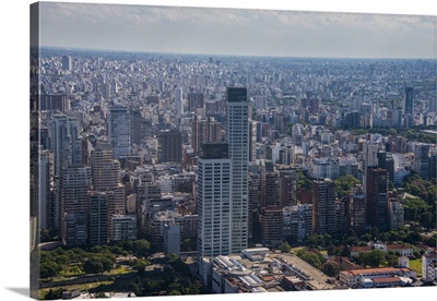 Aerial of Buenos Aires, Argentina