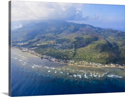 Aerial of Futuna, Wallis and Futuna, South Pacific