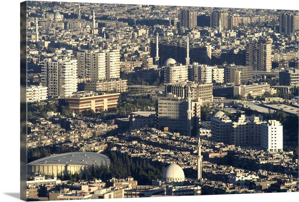 Aerial view of city, Damascus, Syria