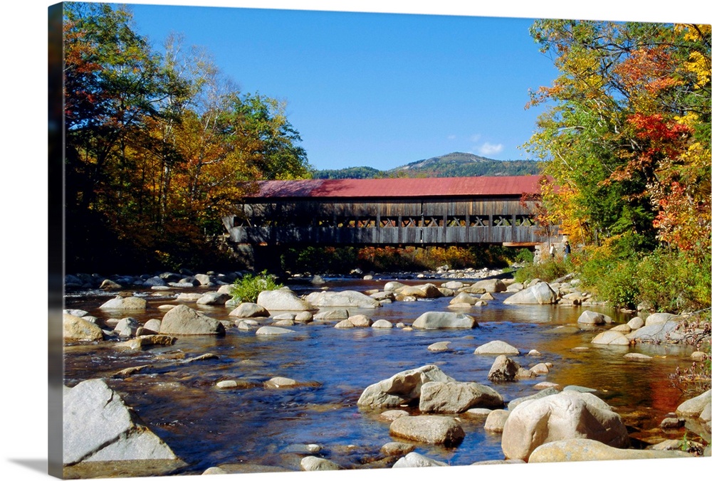 Albany Covered Bridge, Swift River, Kangamagus Highway, New Hampshire