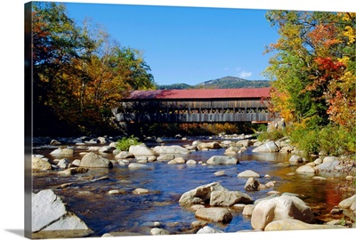 Albany Covered Bridge, Swift River, Kangamagus Highway, New Hampshire