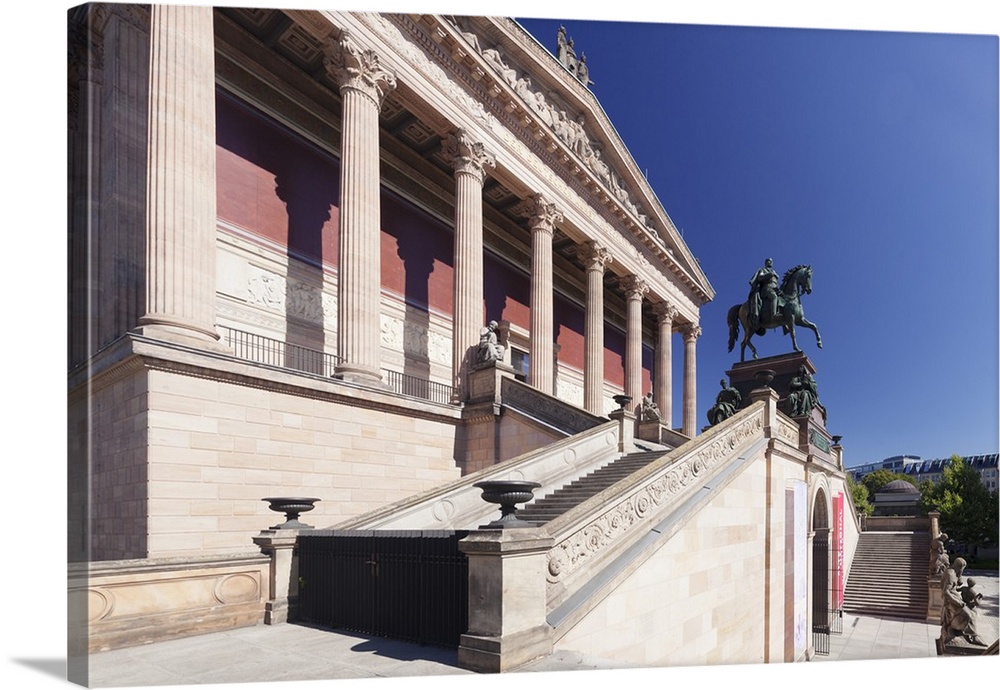 Alte Nationalgalerie, Museum Island, UNESCO World Heritge Site, Mitte, Berlin, Germany