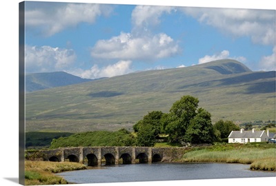 Ancient bridge near Newport, County Mayo, Connacht, Republic of Ireland (Eire)