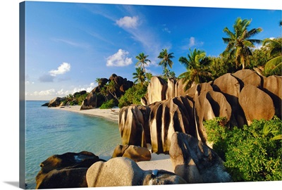 Anse Source d'Argent Beach, La Digue Island, Seychelles