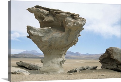 Arbol de Piedra, wind eroded rock, Southwest Highlands, Bolivia