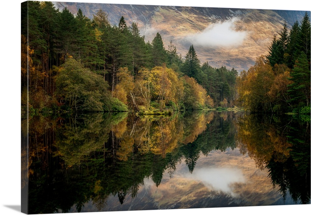 Autumn in Glencoe, Highlands, Scotland, United Kingdom, Europe