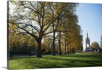 Autumn in Hyde Park, London, England