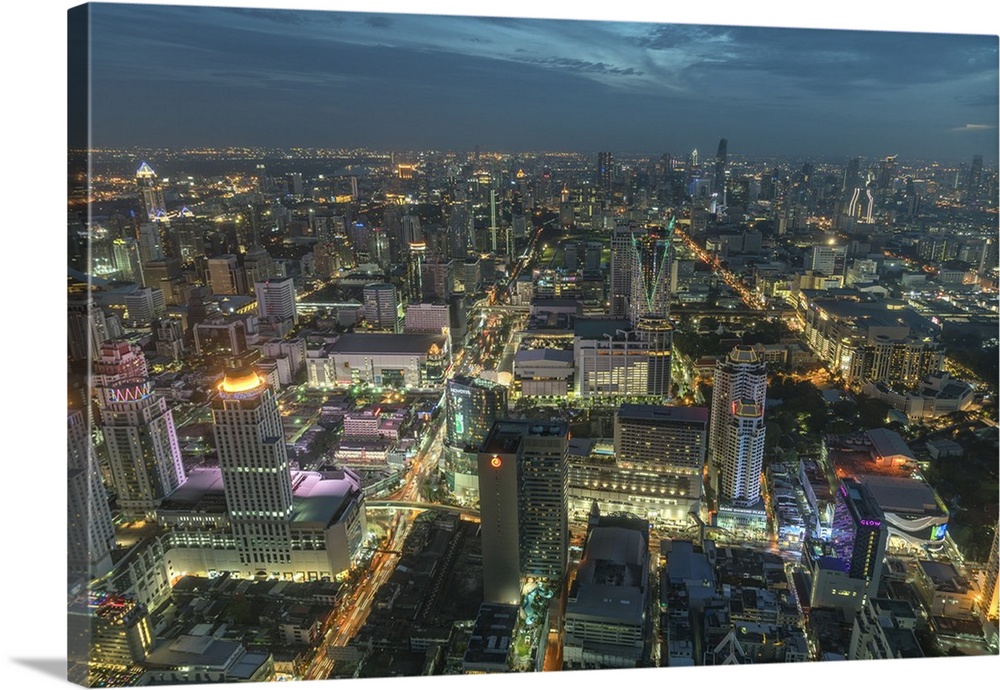 Bangkok cityscape, Thailand, Southeast Asia, Asia
