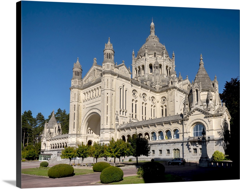 Basilica of Sainte-Therese de Lisieux, Lisieux, Calvados, Normandy, France, Europe