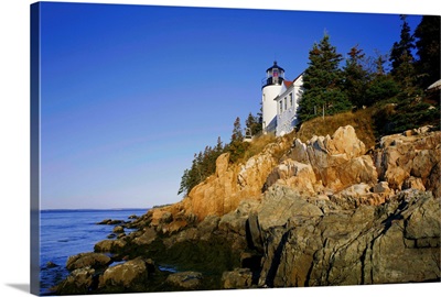 Bass harbour lighthouse, Acadia national park, Maine, New England