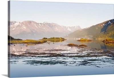 Bay, By The Lyngen Fjord, Norway image thumbnail