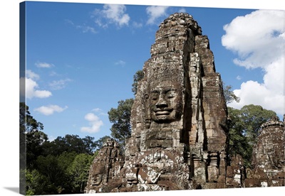 Bayon, Angkor Temple Complex, Siem Reap, Cambodia, Indochina, Southeast Asia, Asia