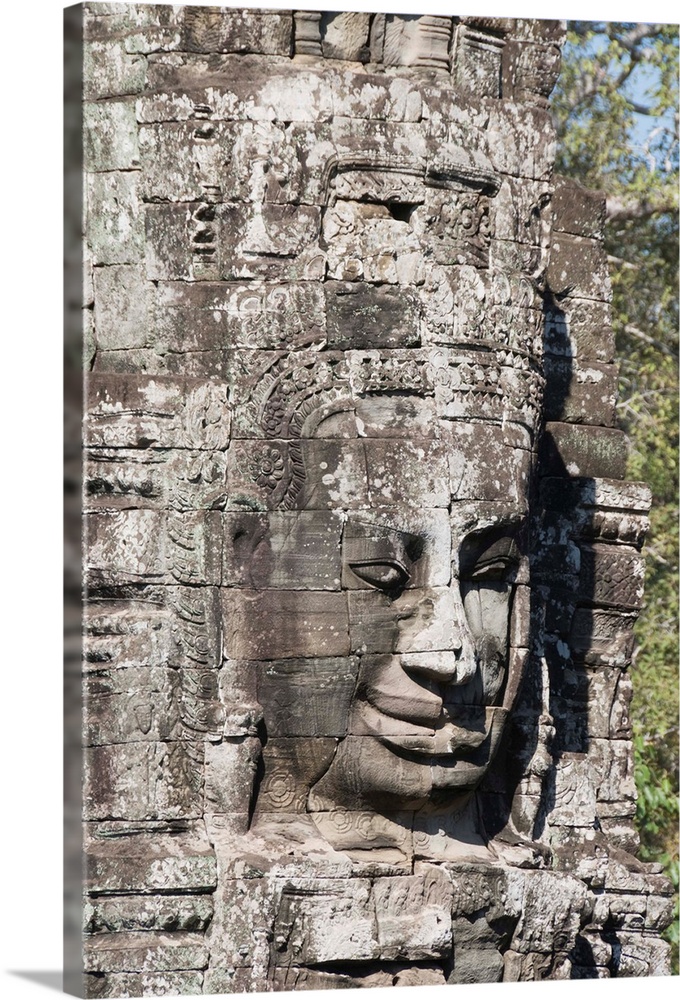 Bayon Temple, Buddhist, Angkor Thom, Angkor, Siem Reap, Cambodia, Asia