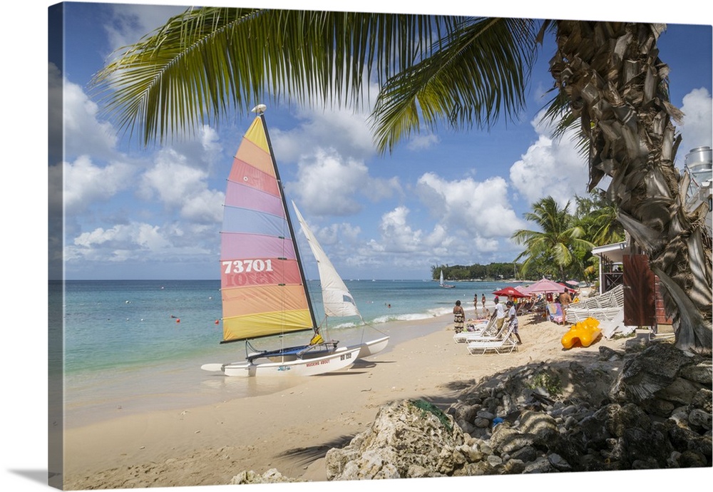 Beach, Holetown, St. James, Barbados, West Indies, Caribbean, Central America