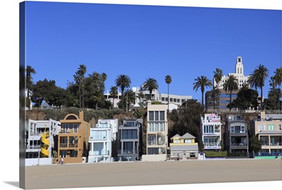 Beach Houses, Santa Monica, Los Angeles, California, United States of America