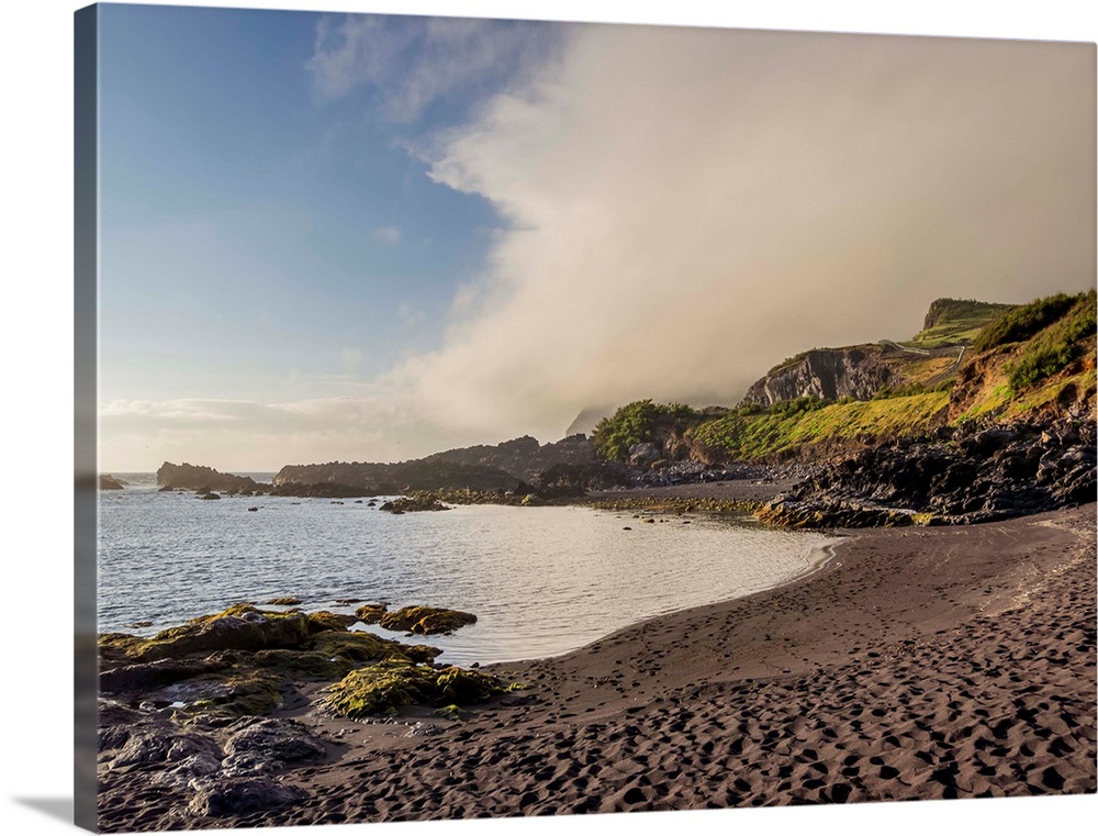 Beach near Vila do Corvo, Corvo, Azores, Portugal, Atlantic, Europe