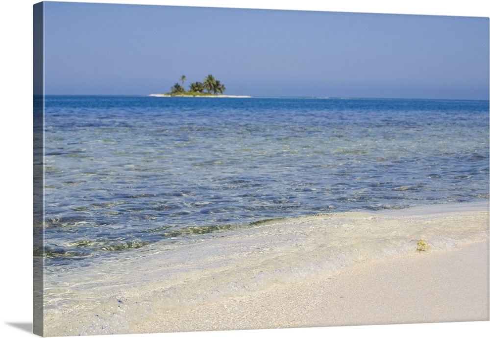 Beach, Silk Caye, Belize, Central America