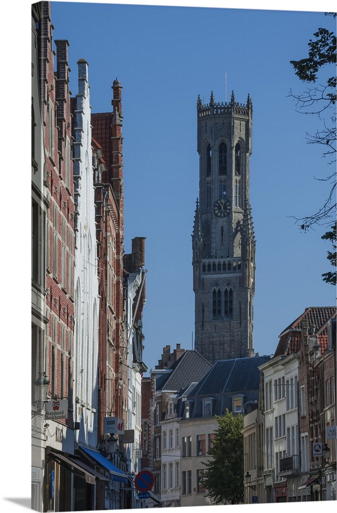 Belfry, Bruges, UNESCO World Heritage Site, Belgium, Europe