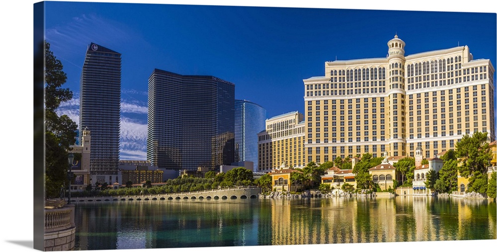 Bellagio Hotel, The Strip, Las Vegas, Nevada, United States of America, North America.