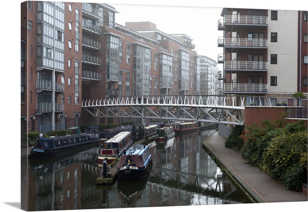 Birmingham Canal Navigations (BCN), Birmingham, West Midlands, England, United Kingdom, Europe