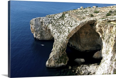 Blue Grotto near Zurrieq, Malta, Mediterranean, Europe