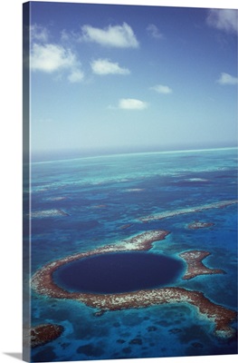 Blue Hole, Lighthouse Reef, Belize, Central America