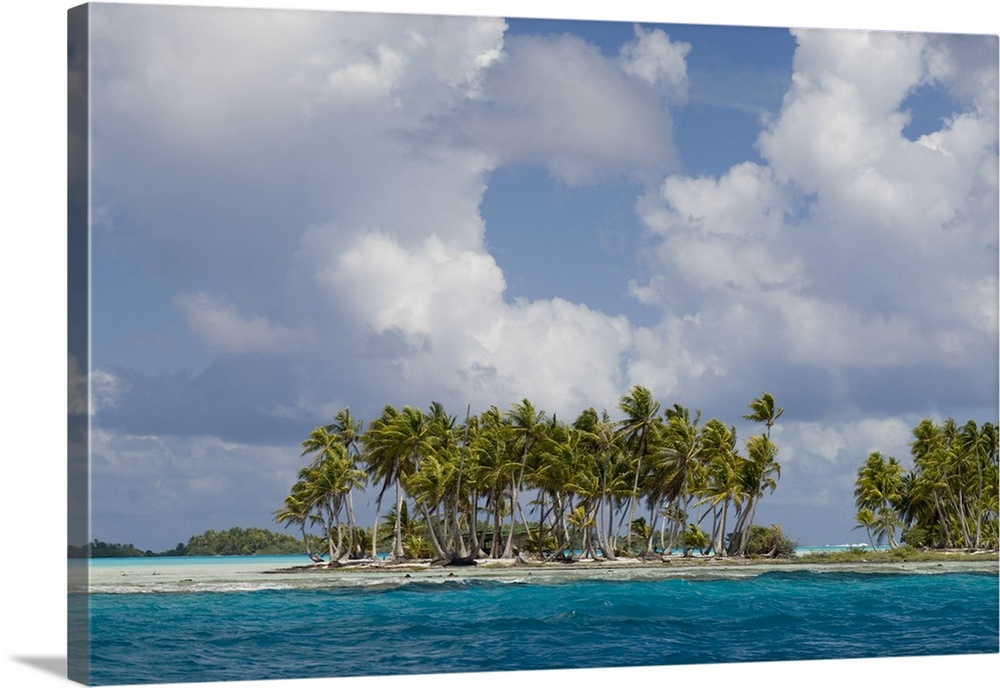 Blue Lagoon, Rangiroa, Tuamotu Archipelago, French Polynesia, Pacific Islands