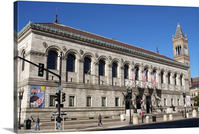 Boston Public Library, Boston, Massachusetts, New England, United States of America