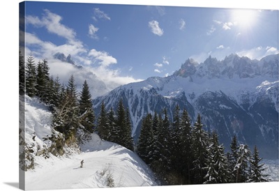 Brevant ski area, Haute-Savoie, French Alps, France