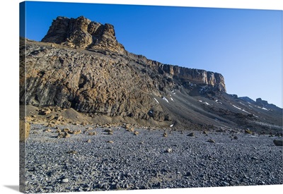 Brown Bluff huge volcanic basalt, Tabarin Peninsula, Antarctica