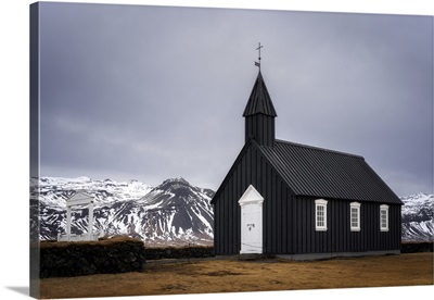 Budhir Church, Snaefellsness Peninsula, Iceland