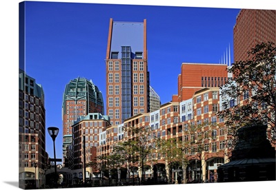Business District in The Hague, South Holland, Netherlands