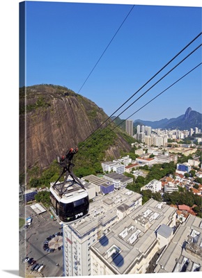 Cableway to Sugarloaf Mountain, Urca, Rio de Janeiro, Brazil