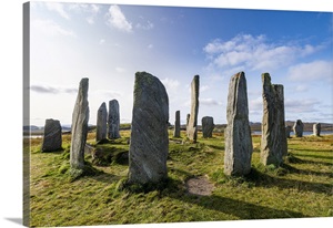 Callanish Stones, Isle Of Lewis, Outer Hebrides, Scotland image thumbnail