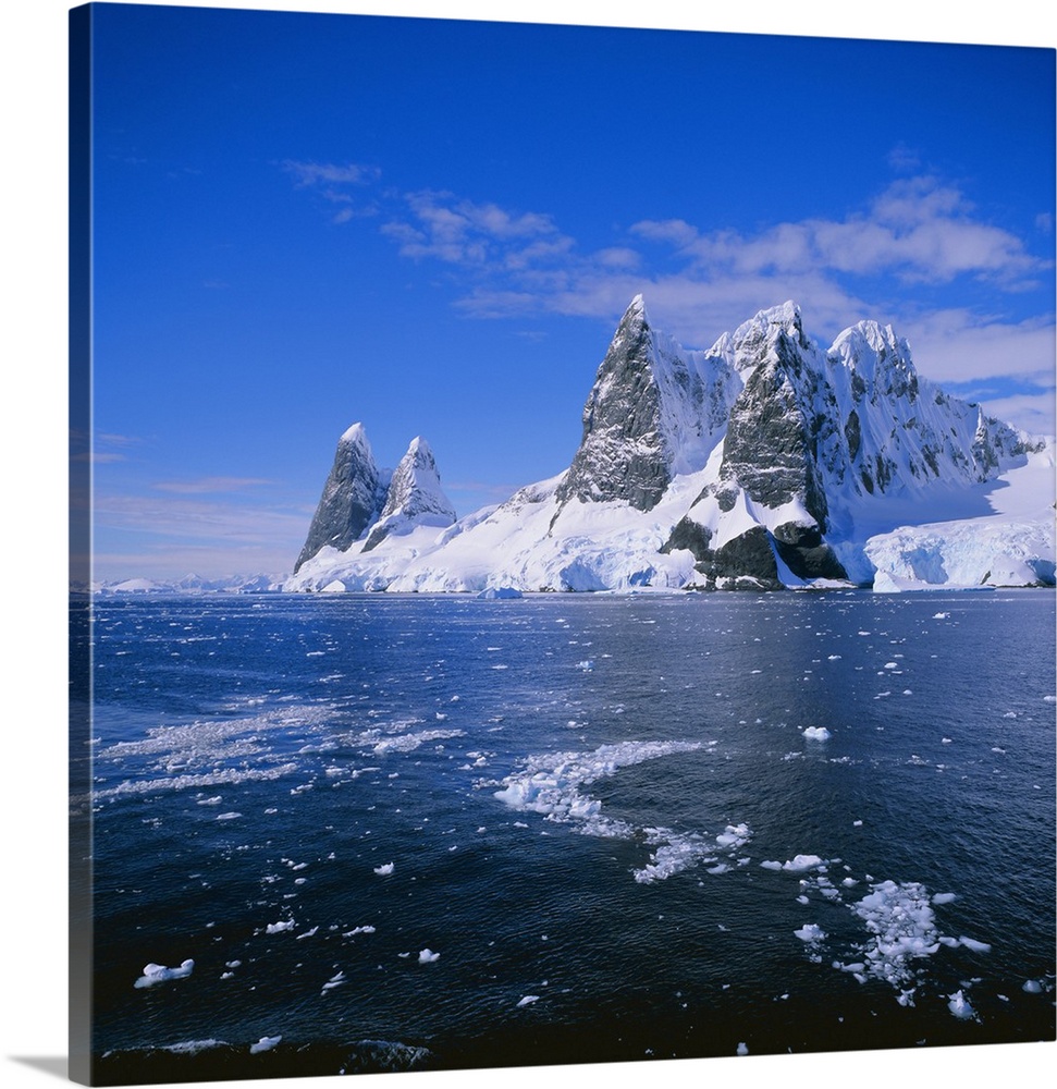 Cape Renard in the Lemaire Channel on the west coast of the Antarctic Peninsula, Antarctica