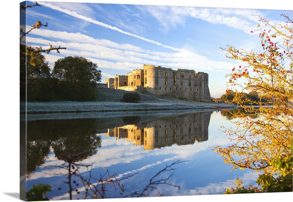 Carew Castle, Pembrokeshire, West Wales, Wales