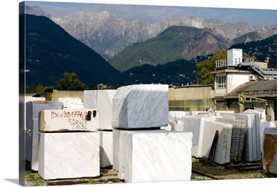 Carrara marble, Tuscany, Italy